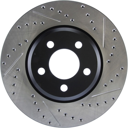 Centric Parts Sport Drilled/Slotted Brake Rotor, 127.63059L 127.63059L